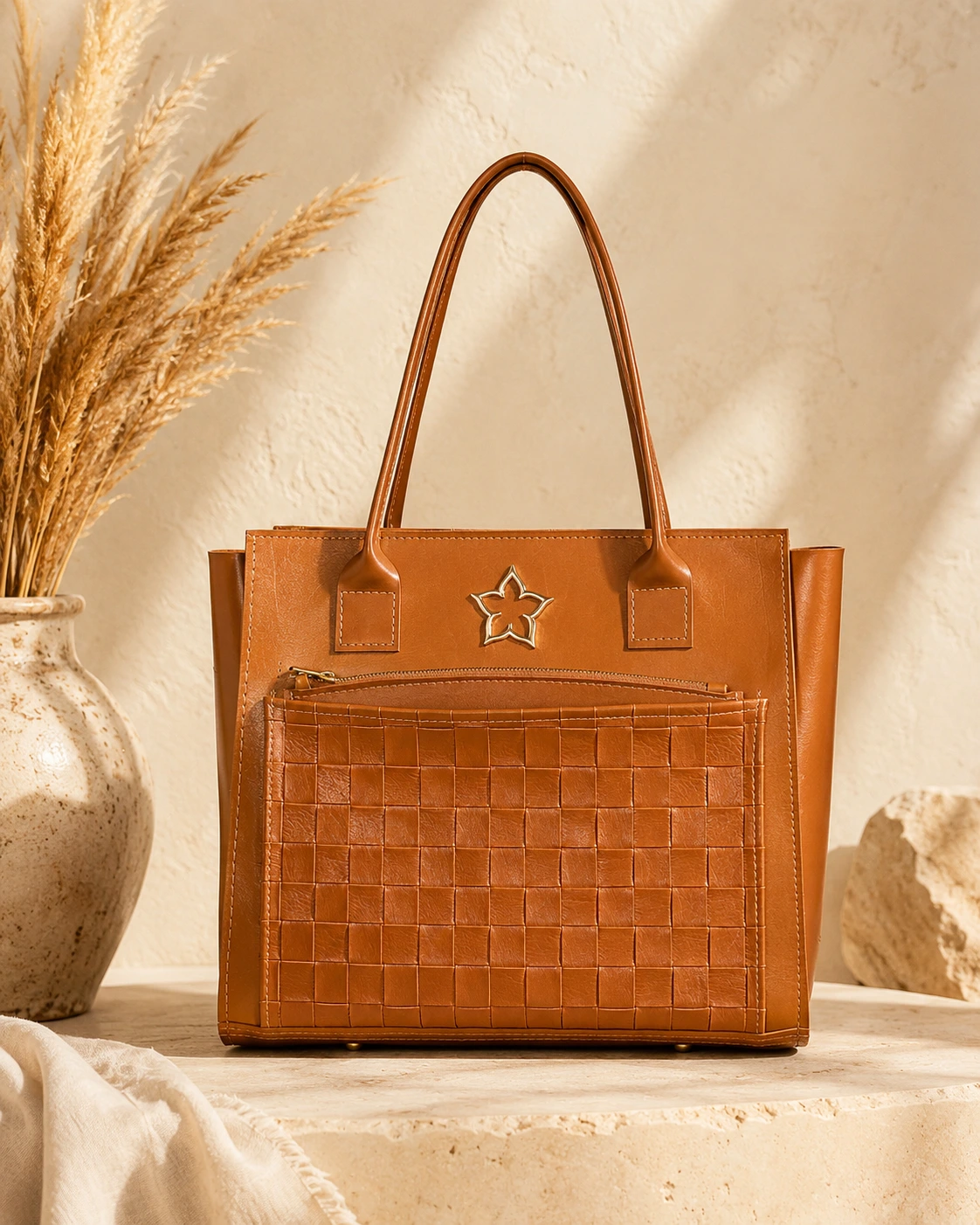 Bolsa feita em Montana no workshop